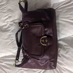 Maroon Coach bag